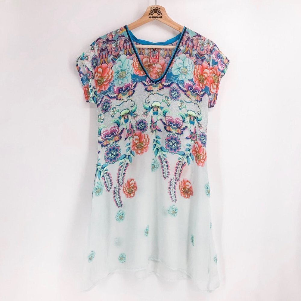Johnny was dress boho floral